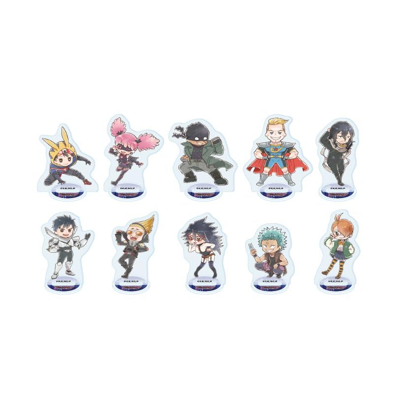【新品】 ヴィジランテ 僕のヒーローアカデミア ILLEGALS 01 [グラフアート] アクリルぷちスタンド コンプリートセット 10個入りBOX