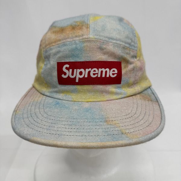 Supreme シュプリーム 18SS Multicolor Denim Camp Cap マルチカラー
