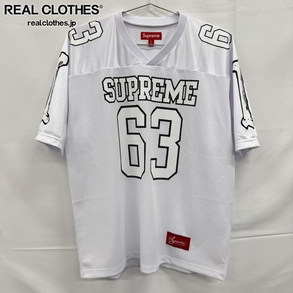 Supreme/シュプリーム【25AW】Bones Football Jersey/ボーン フットボール ジャージ/半袖/ホワイト/M