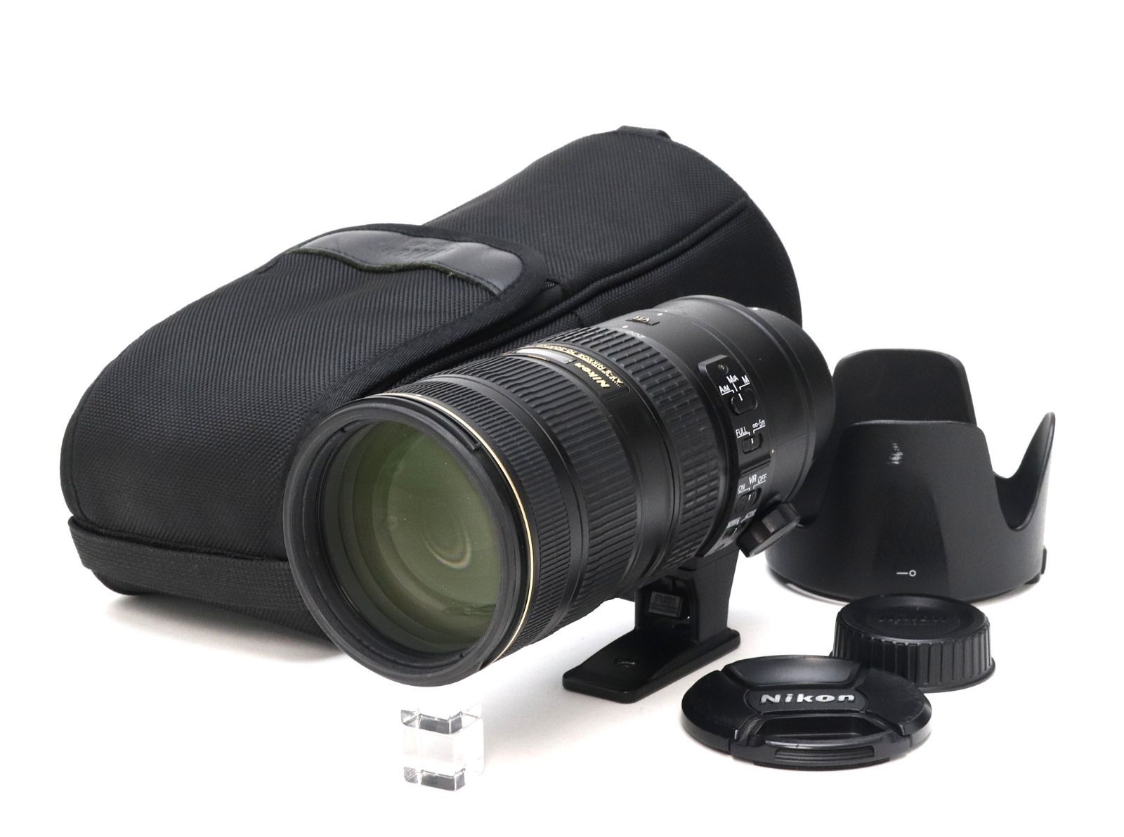 C (難あり) Nikon ニコン AF-S NIKKOR 70-200mm F2.8G ED VR II 返品不可 77-186