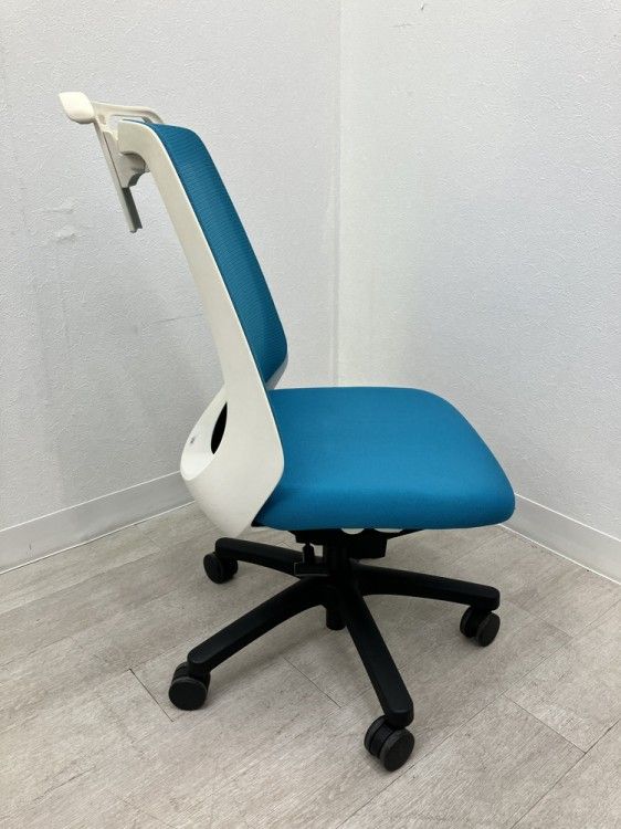 【中古品】イトーキ nona(ノナ)シリーズ ノナチェア KZ-330PVH1 W602xD634xH890mm 中古品 KZ-330PVH1 ブルー 【中古品】イトーキ nona(ノナ)シリーズ ノナチェア KZ-330PVH1 W602xD634xH890mm 中古品 KZ-330PVH1 ブルー