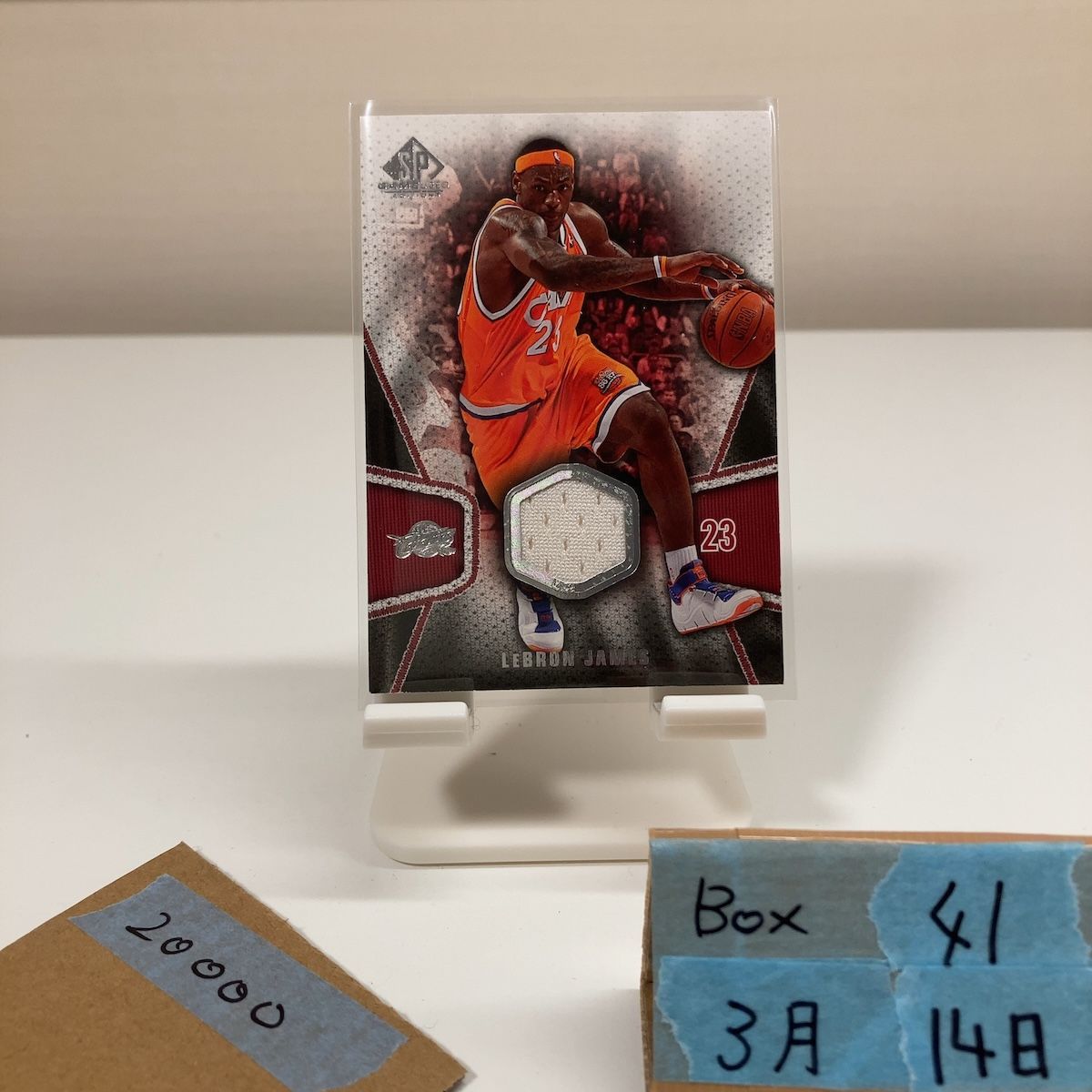 最新入荷】2007-08 Upper Deck SP Game Used Edition LeBron James