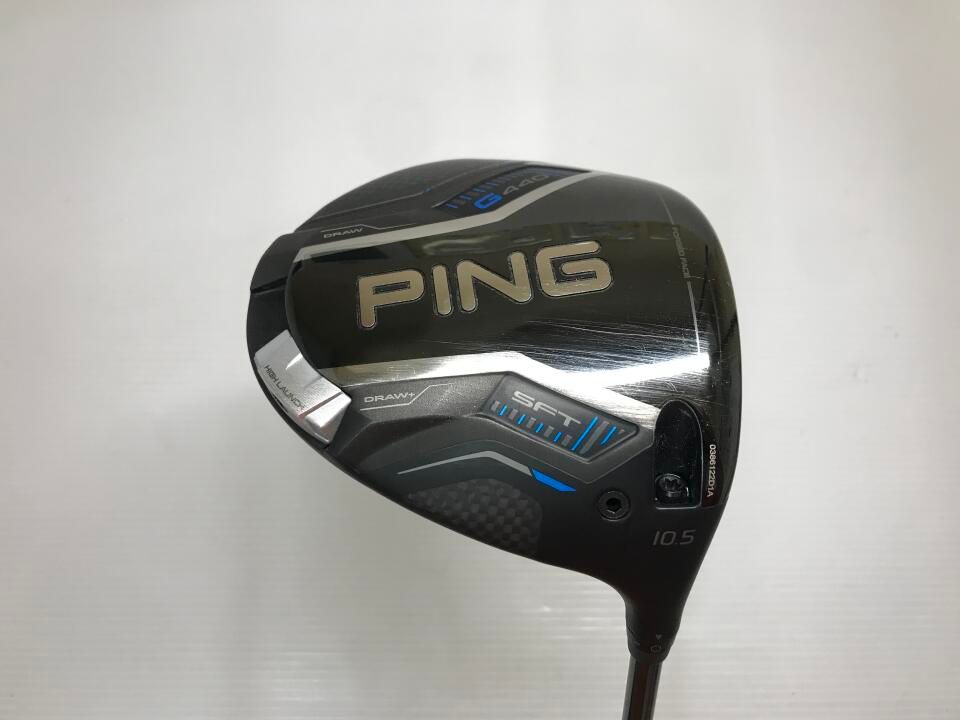 ピン　G440 SFT HL　10.5度　Fujikura SPEEDER NX GREY 40　HL40フレックス　ドライバー　中古【最短即日発送】