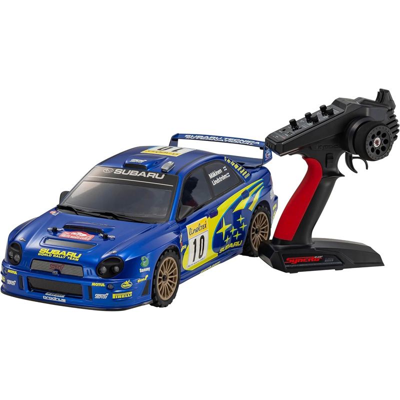 メーカー正規品 新品 京商 KYOSHO 34481T1 1/10 EP 4WD フェーザーMk2 スバル インプレッサ WRC 2002 完成済みモデル