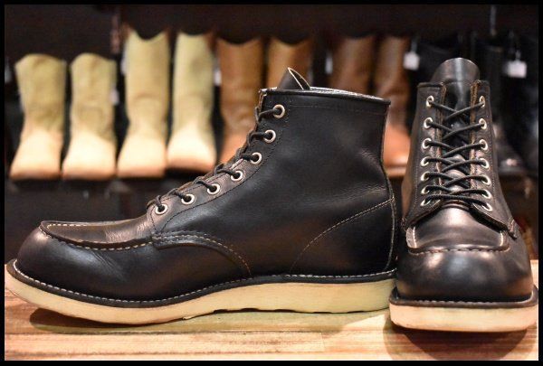【9D 良品 11年】レッドウィング 9075 アイリッシュセッター 黒 ブラック ハーネス モックトゥ 8179 8130 ブーツ redwing HOPESMORE【GG425】 17,310円