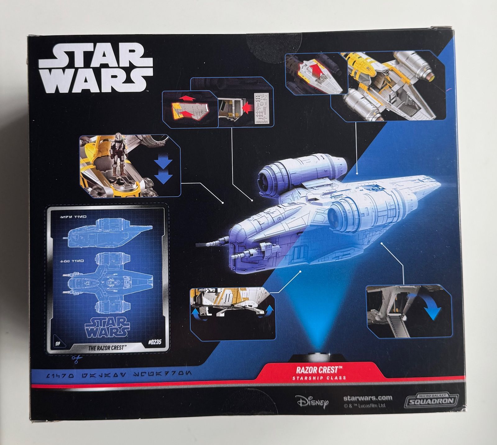 スターウォーズ マイクロギャラクシー フィギュア レイザー クレスト
