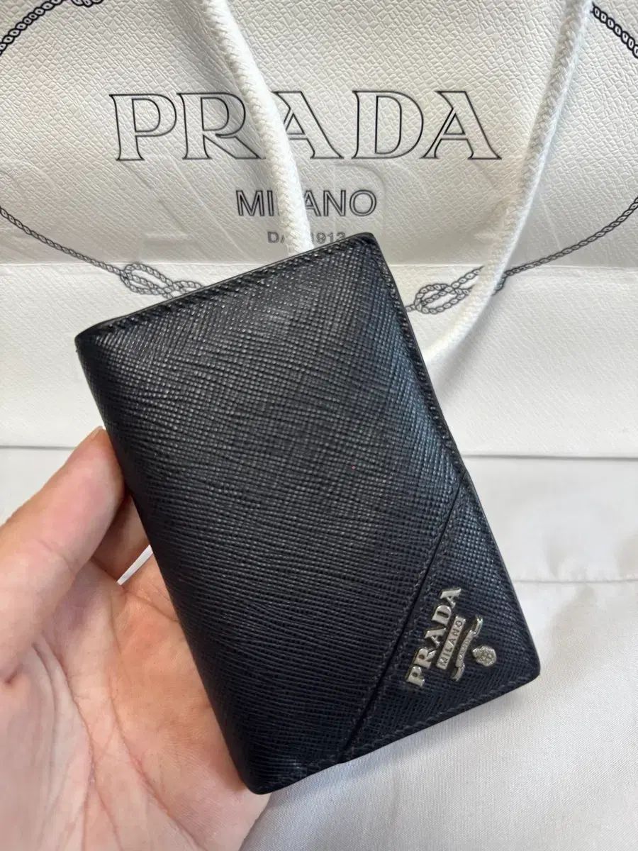状態良し/正規品 PRADA プラダ サフィアーノ オーガナイザー 財布 37,318円