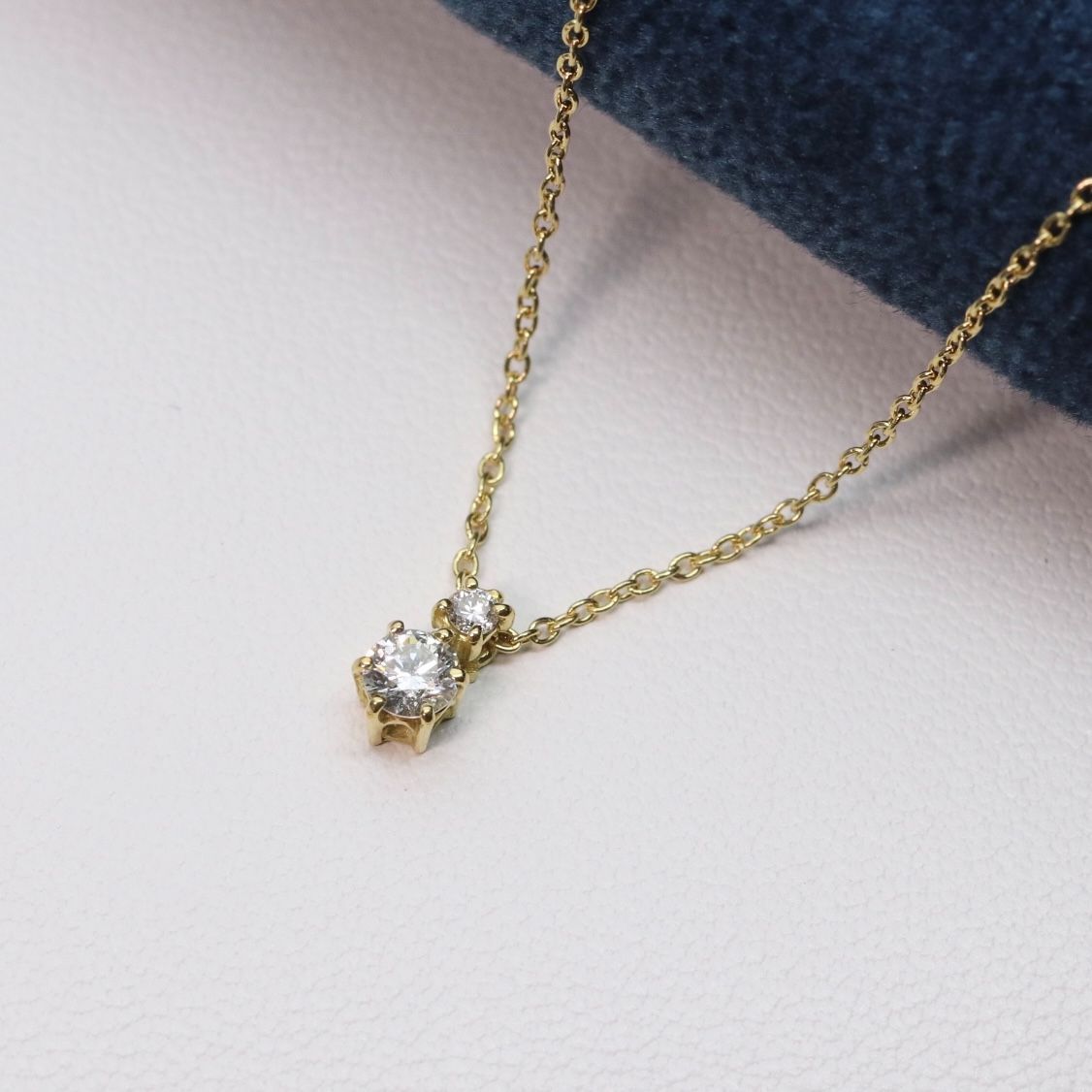 アーカー サイレントナイト ネックレス K18 ダイヤモンド 0.24ct /24-1039 36,270円
