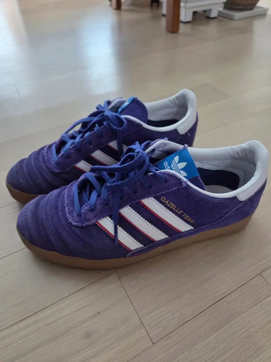 アディダス ガゼル チーム PURPLE パープル スウェード スニーカー