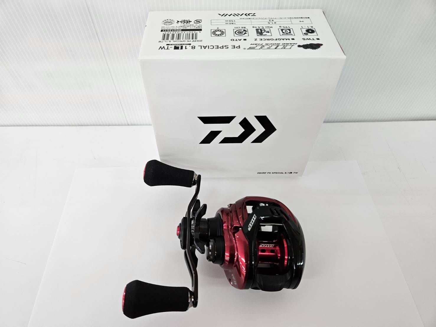 【美品】ダイワ 20 HRF PE SP 8.1L-TW PEスペシャル 左巻き（12）ロックフィッシュ　キジハタ　カサゴ　クロソイ　ハードロック