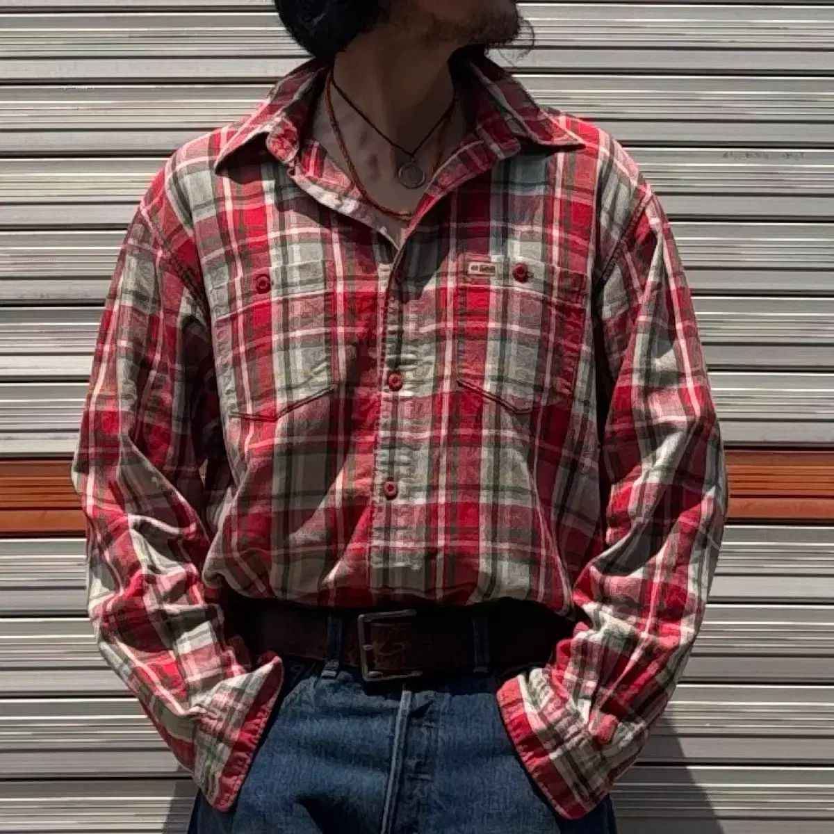 オールド リー チェック シャツ
