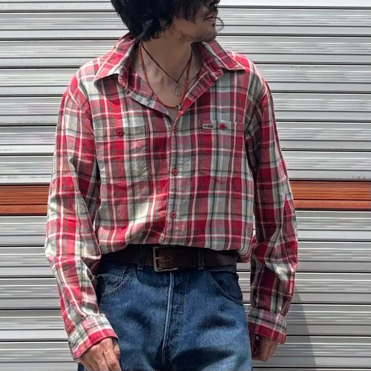オールド リー チェック シャツ