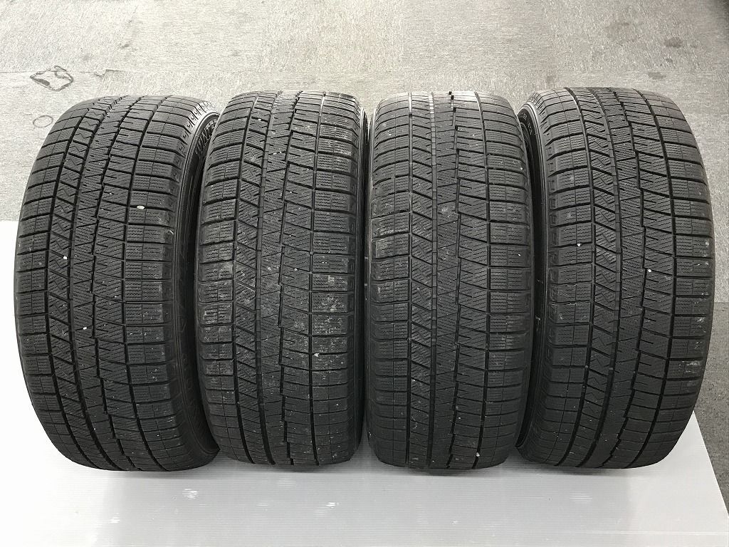 ◎バリ溝 外したて DUNLOP WINTERMAXX03 WM03 245/50R18 即納 個人宅OK 4本 検) フーガ BMW 7シリーズ X3 X4 Audi A6 A8 ベンツ Sクラス