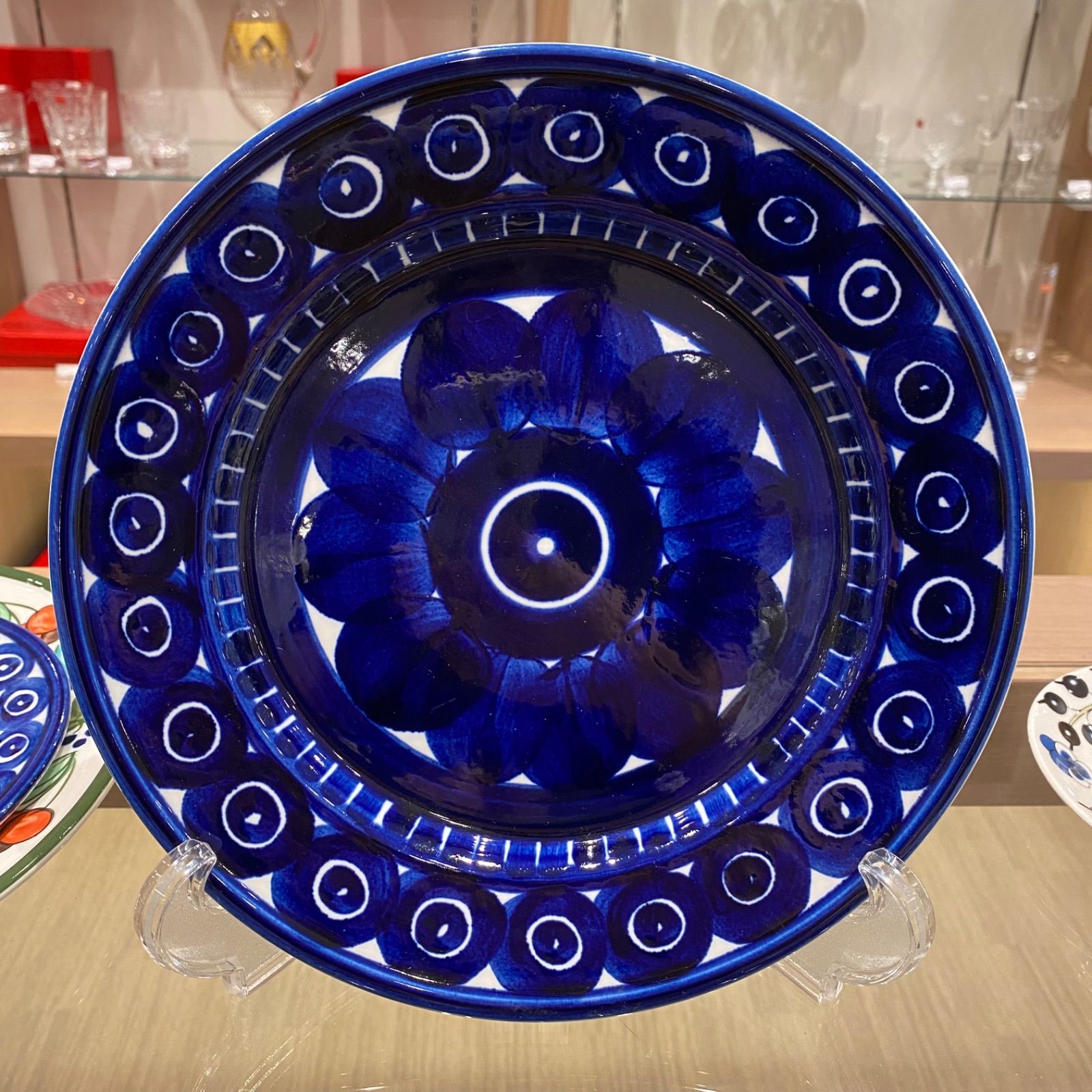北欧食器　アラビア　バレンシア　特大プレート　新C8-0803☆ 7,000円