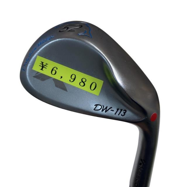 【中古】 キャスコ Dolphin Wedge DW-113 52° ウェッジ WG Dynamic Gold (フレックスS) メンズ 男性用 右利き 右用 Cランク ゴルフクラブ