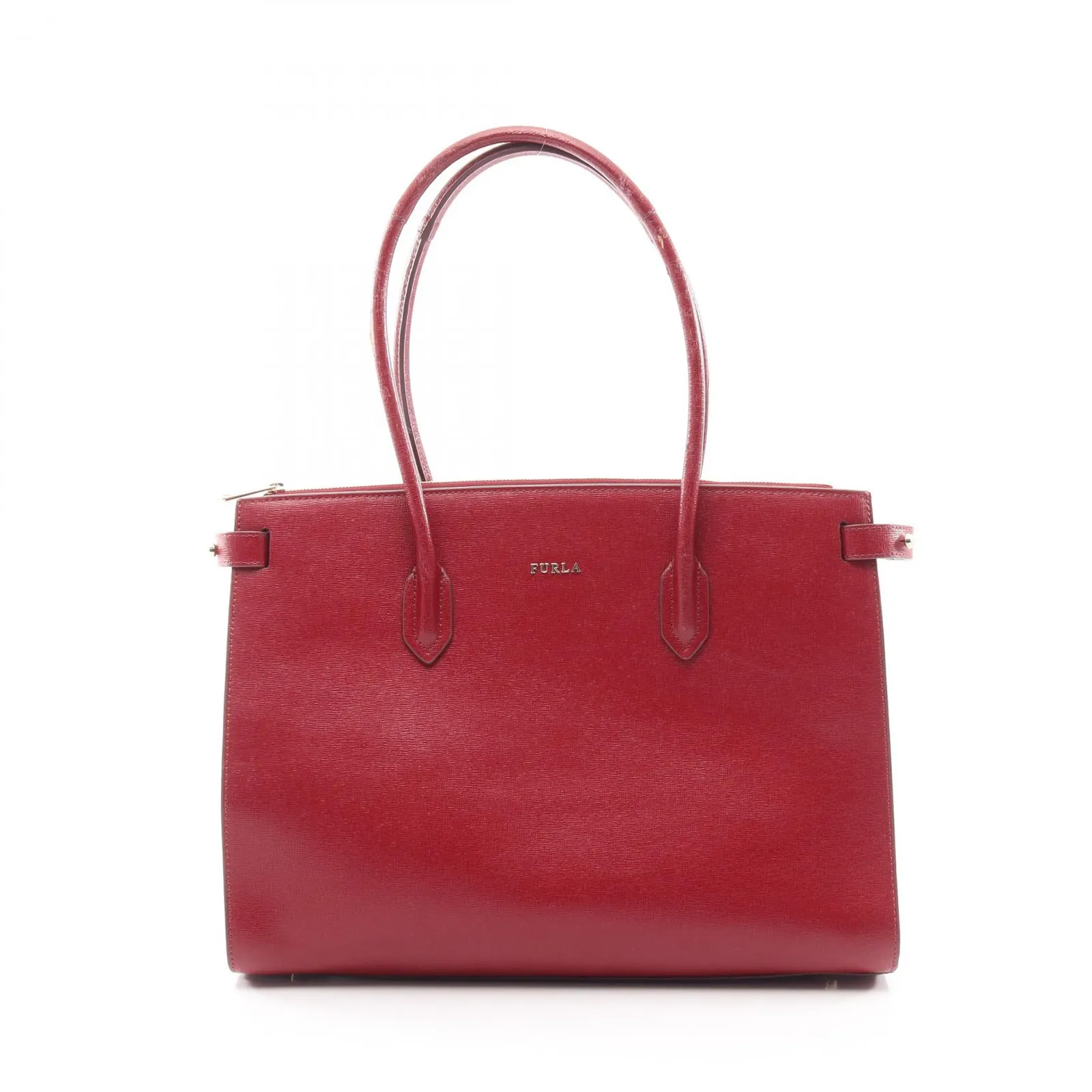 フルラ Furla ハンドバッグ ボルドー レザー ハンドバッグ レディース 