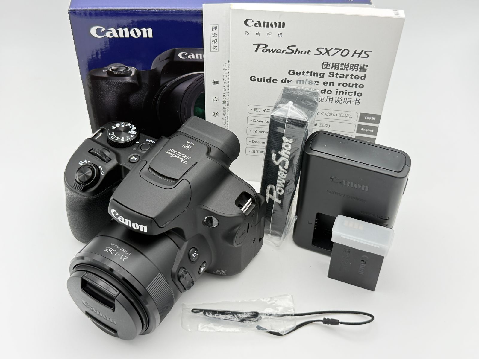 【ほぼ新品】Canon キャノン PowerShot SX70 HS コンパクトデジタルカメラ
