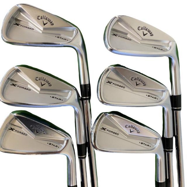 【中古】 キャロウェイ X FORGED STAR(2024) 6S アイアンセット IR NS PRO 950GH neo (フレックスS) メンズ 男性用 右利き 右用 Cランク ゴルフクラブ