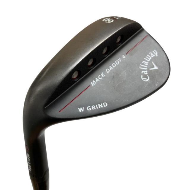 【中古】 キャロウェイ MACK DADDY 4 マットブラック 60°/12°W レフティ ウェッジ WG NS PRO MODUS3 TOUR120 (フレックスS) メンズ 男性用 左利き レフティ 左用 Cランク ゴルフクラブ