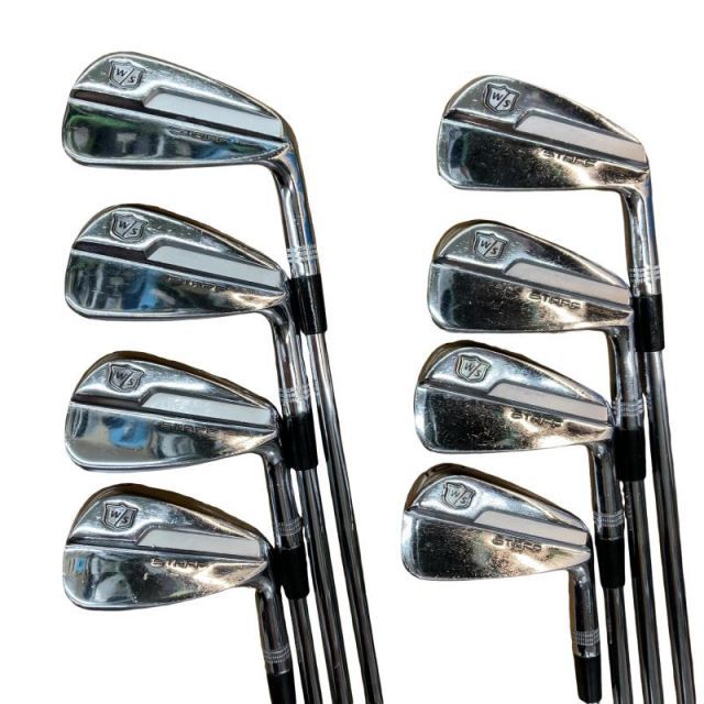 【中古】 ウィルソン Wilson staff STAFF MODEL BLADE 8S アイアンセット IR Dynamic Gold (フレックスS) メンズ 男性用 右利き 右用 Cランク ゴルフクラブ 44,067円