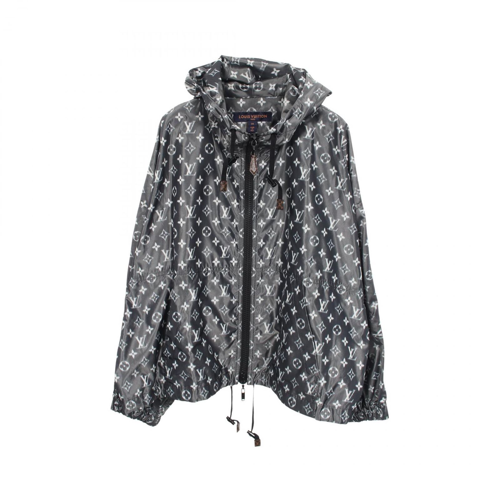 ルイ・ヴィトン LOUIS VUITTON ナイロンジャケット モノグラム ウインドブレーカー FI0W19TTL シルク モノグラム ウィンドブレーカー レディース Used A