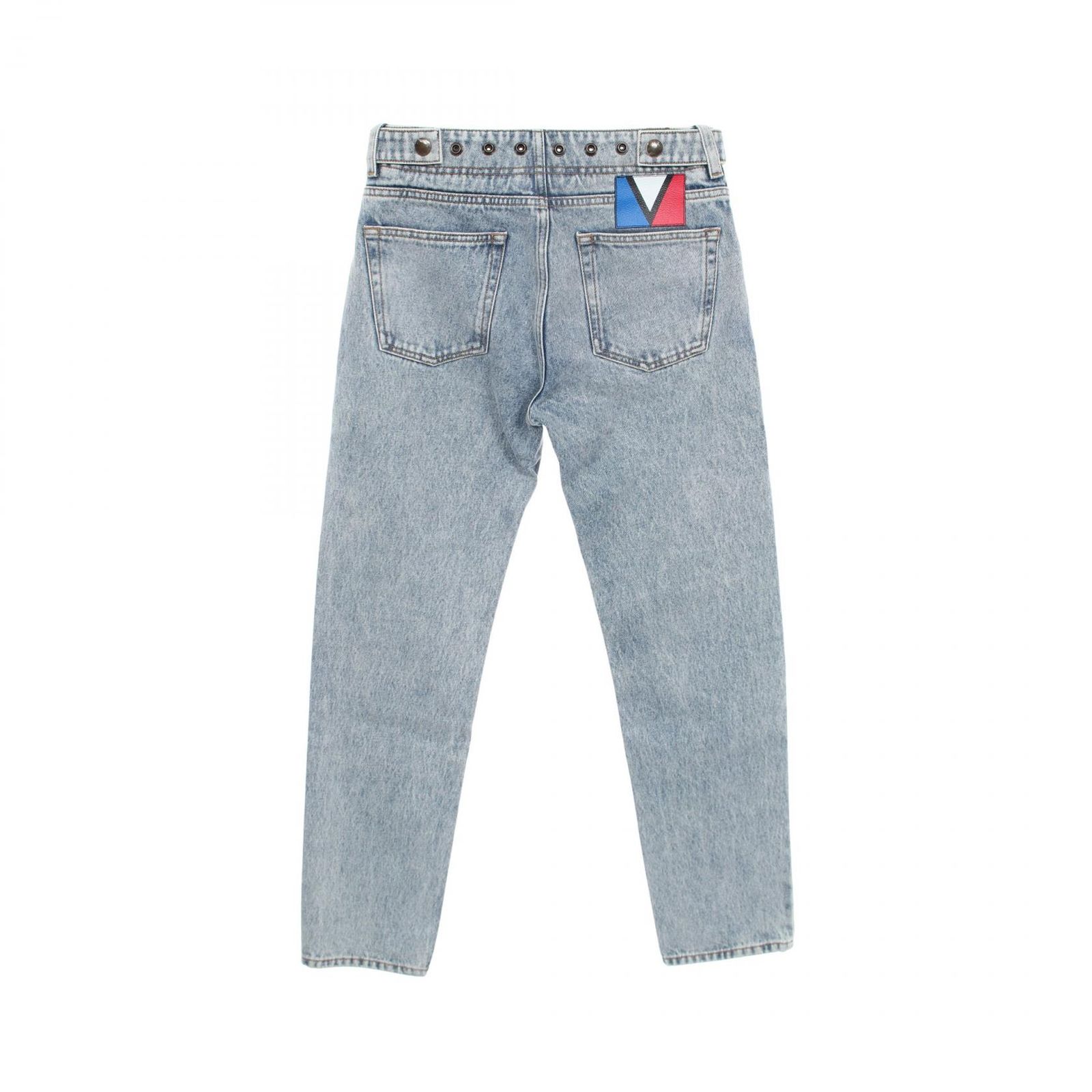 ルイ・ヴィトン LOUIS VUITTON デニムパンツ RW232WB BEA FPP037 コットン デニムパンツ レディース 未使用