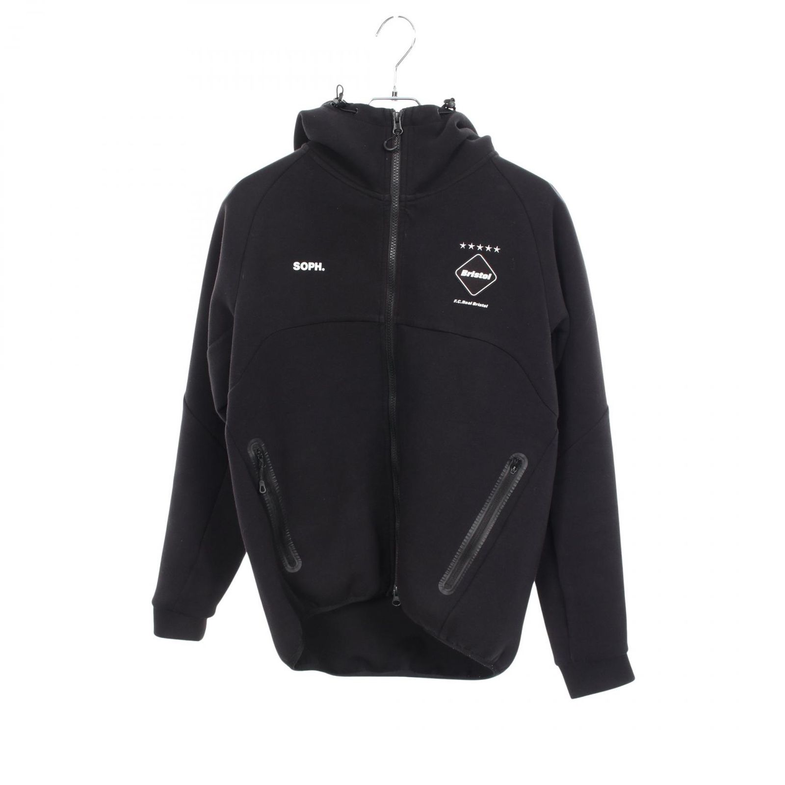 エフシーレアルブリストル F.C.Real Bristol パーカー TECH KNIT HOODIE コットン パーカー メンズ Used B