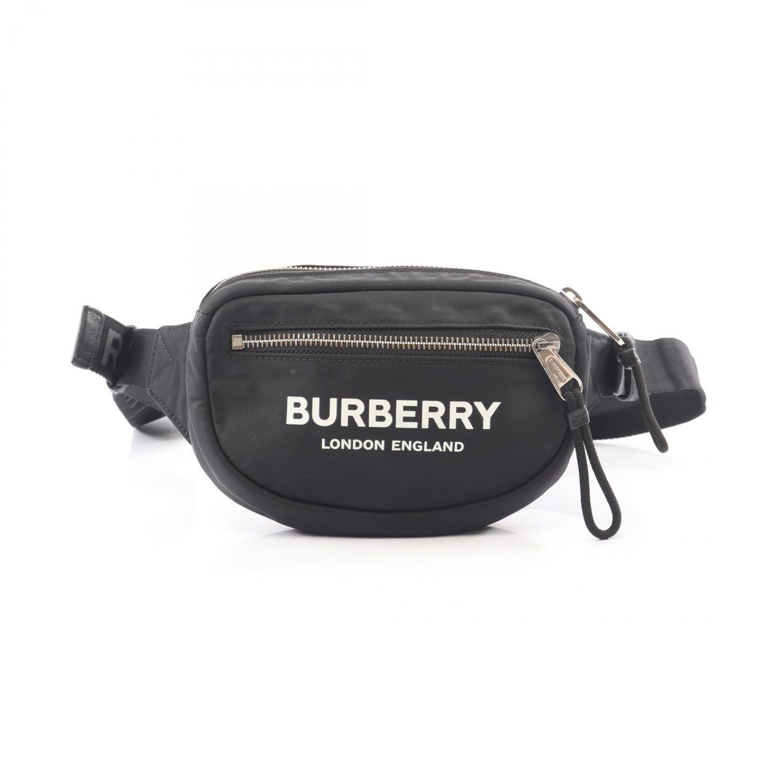 バーバリー BURBERRY ウエストバッグ ボディバッグ CANNON キャノン 8014519 ブラック ナイロン ウエストバッグ ユニセックス Used A