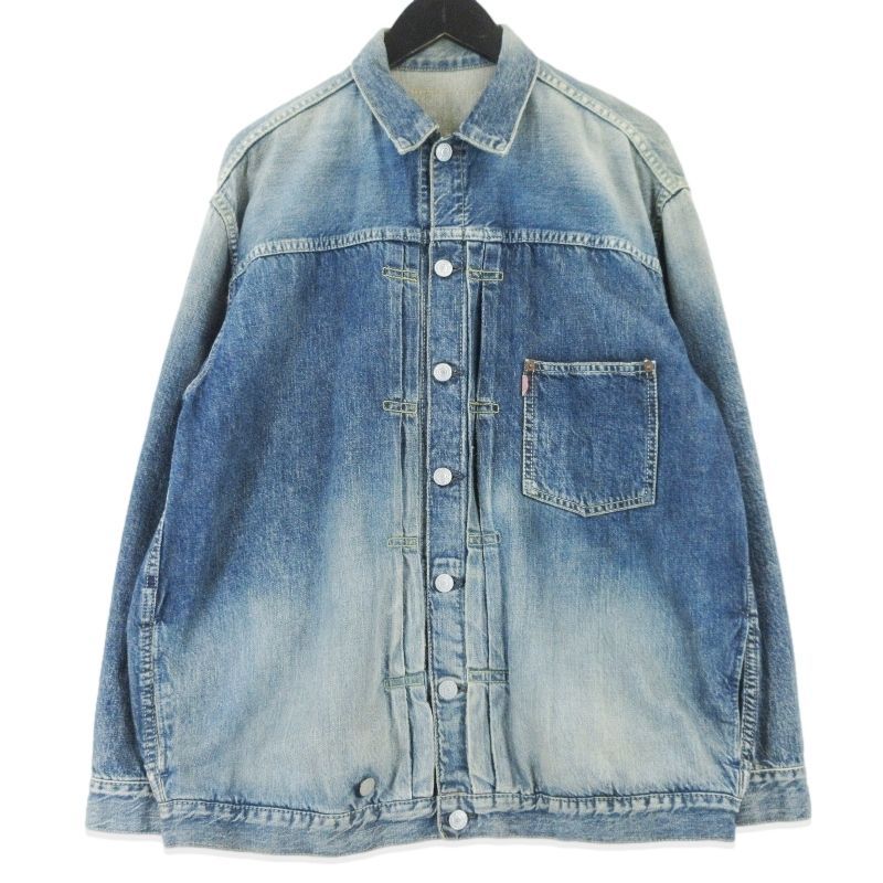 STAMMBAUM シュタンバウム OVERSIZE DENIM JACKET 781001DE2 デニムジャケット オーバーサイズ Gジャン インディゴ S 99001480