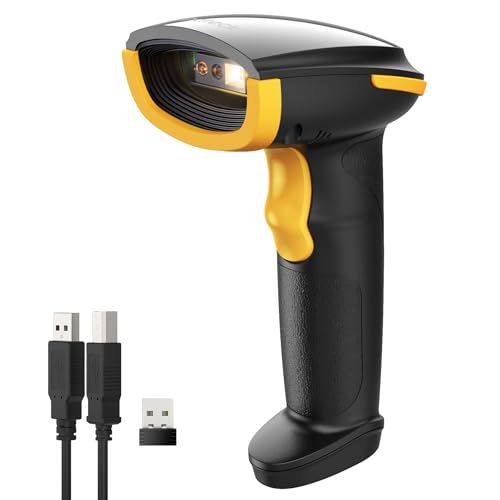Inateck バーコードリーダー ワイヤレス Bluetooth USB 有線 無線 ??コード ?次元 ?次元 日本語??コード 超長作業時間 液晶読み取り対応 BCST-23t fcf382d2