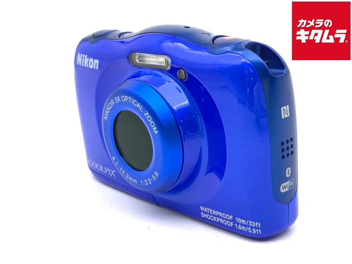【中古】 【良品】 ニコン COOLPIX W100 ブルー
