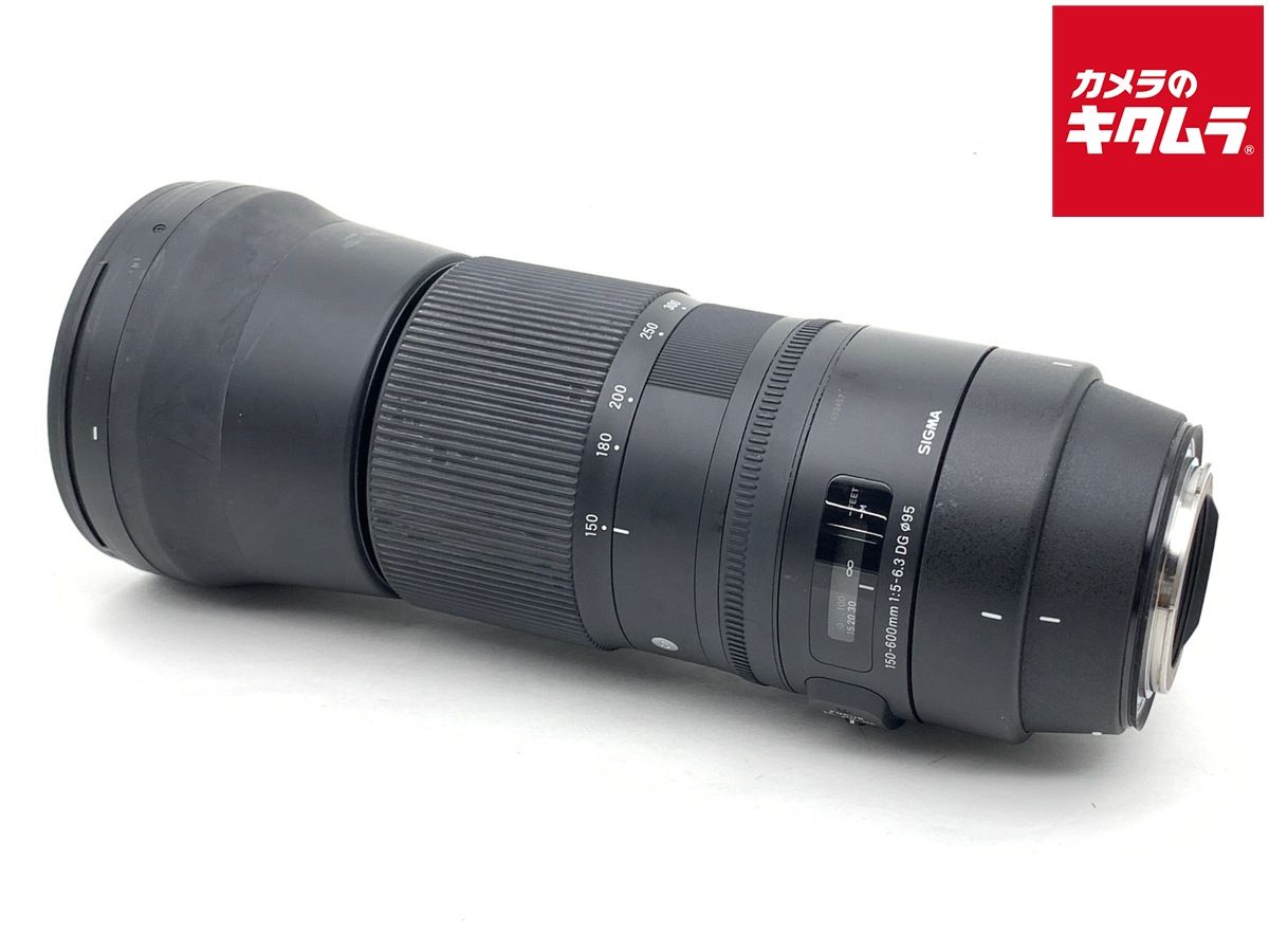 【中古】 【並品】 シグマ 150-600mm F5-6.3 DG OS HSM Contemporary キヤノン用