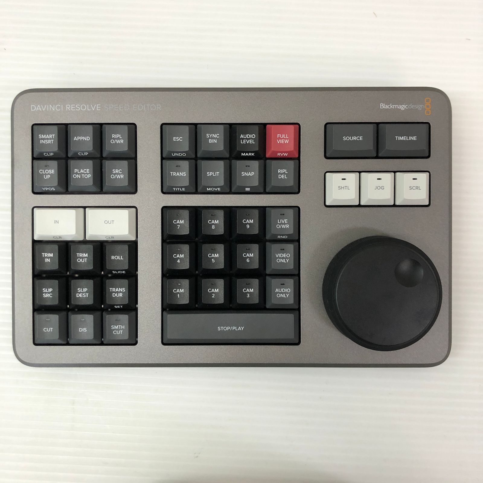 ▲60 Blackmagic Design Speed Editor ※本体のみ 中古品 smavk098399
