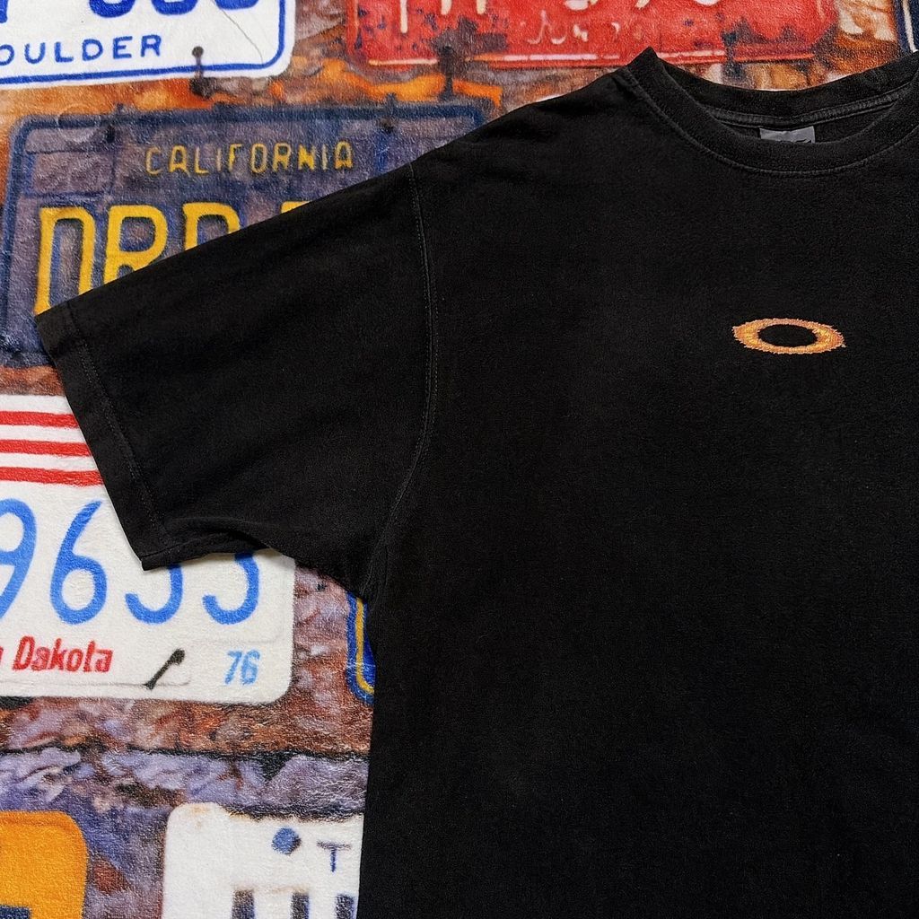 Oakley Software Tシャツ XL Y2K オークリー テック アーカイブ 黒