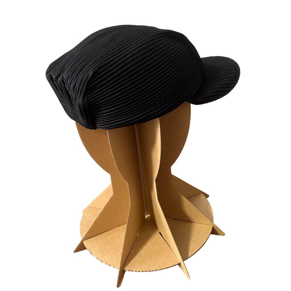 PLEATS PLEASE ISSEY MIYAKE プリーツ キャップ ブラック PLEATS