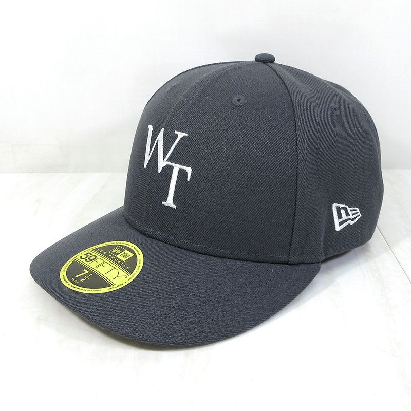 【三重本店】 中古 W)TAPS | ダブルタップス 261NENED-HT02 59FIFTY LOW PROFILE / CAP / POLY. TWILL. NEWERA BBキャップ CHARCOAL サイズ：7・1/2(59.6cm) 【118】 10,804円