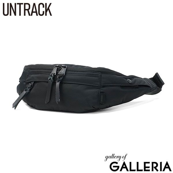 アントラック ウエストバッグ メンズ レディース UNTRACK ボディバッグ スリングバッグ ブランド 撥水 ウエスト バッグ かっこいい 横型 おしゃれ 斜めがけバッグ 大人 3L CITY/DS Sling Bag S 60397 ブラック