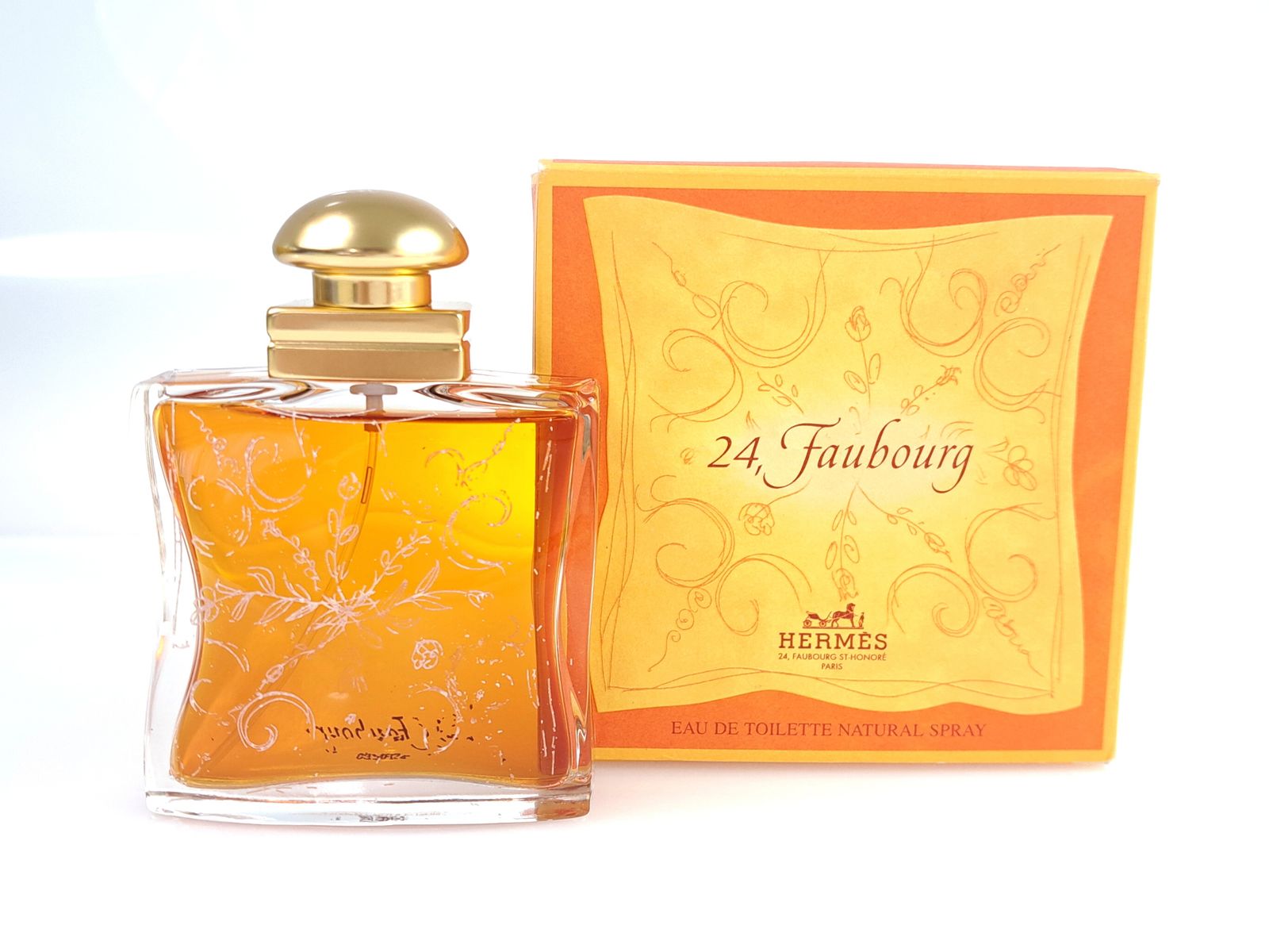 未使用　エルメス　HERMES　24,Faubourg　ヴァンキャトル・フォーブル　オードトワレ　スプレー　50ml　送料無料