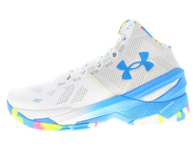【US9.5】 UNDER ARMOUR UA CURRY 2 SPLASH PARTY 3026282-100 【新古品】