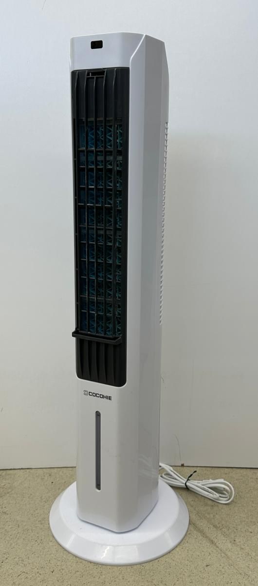 中古品】ShopJapan ショップジャパン タワー型冷風扇 ここひえタワー