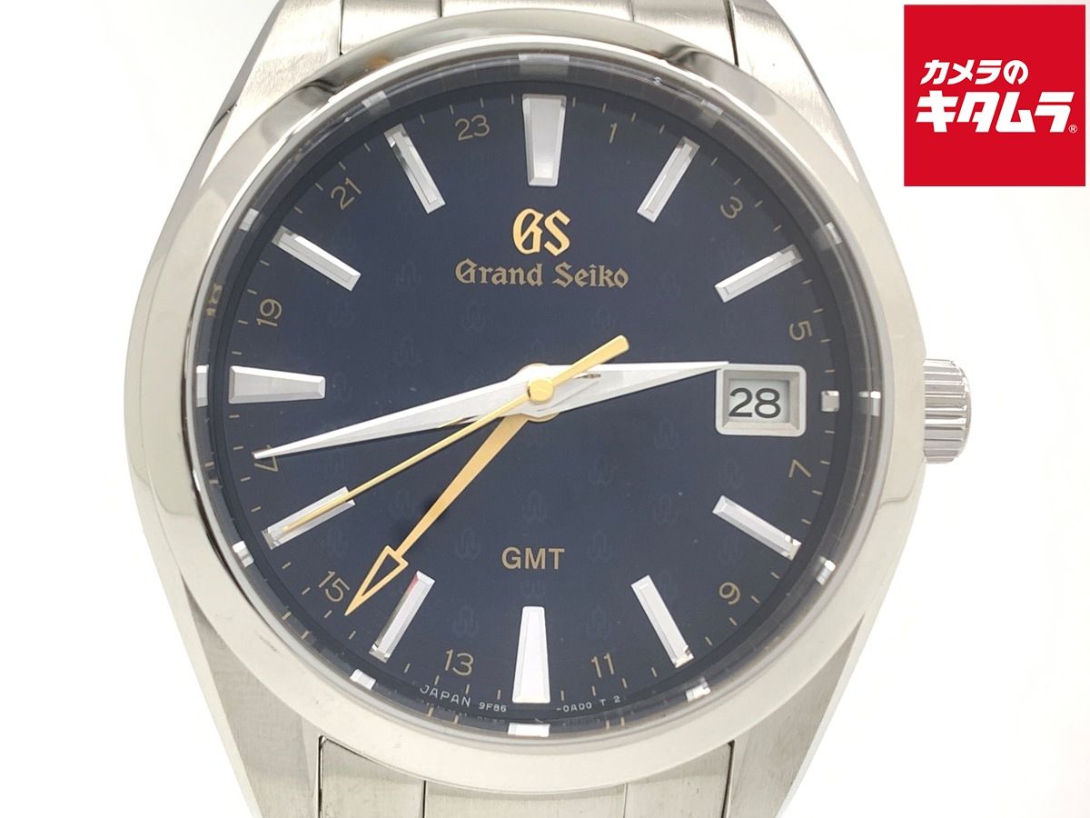 【中古】 【良品】 グランドセイコー クォーツ ブルー SBGN009/9F86-0AD0 クォーツ50周年記念モデル ステンレススティール