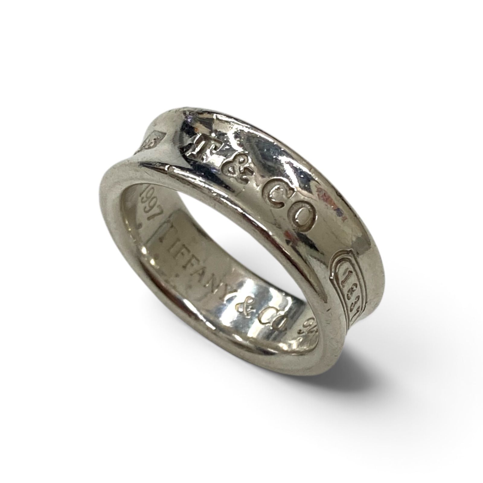Tiffany＆Co　ティファニー＆コー ナローリング SV925 キングラム[30]