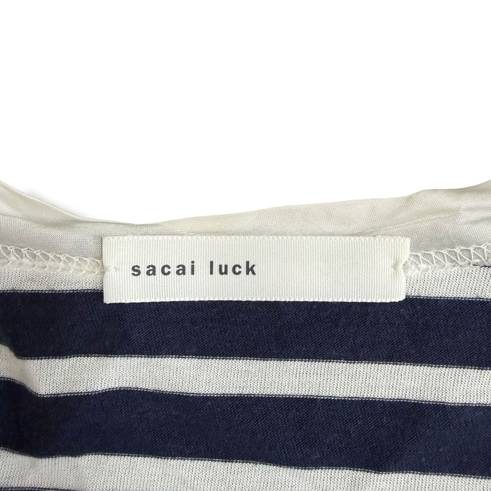 sacai luck サカイラック レディース 長袖 ワンピース チュニック