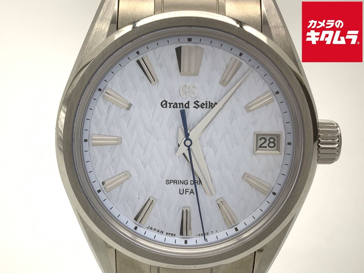 【中古】 【美品】 グランドセイコー スプリングドライブ エボリューション9コレクション ライトブルー SLGB003/9RB2-0AA0 チタン 樹氷林