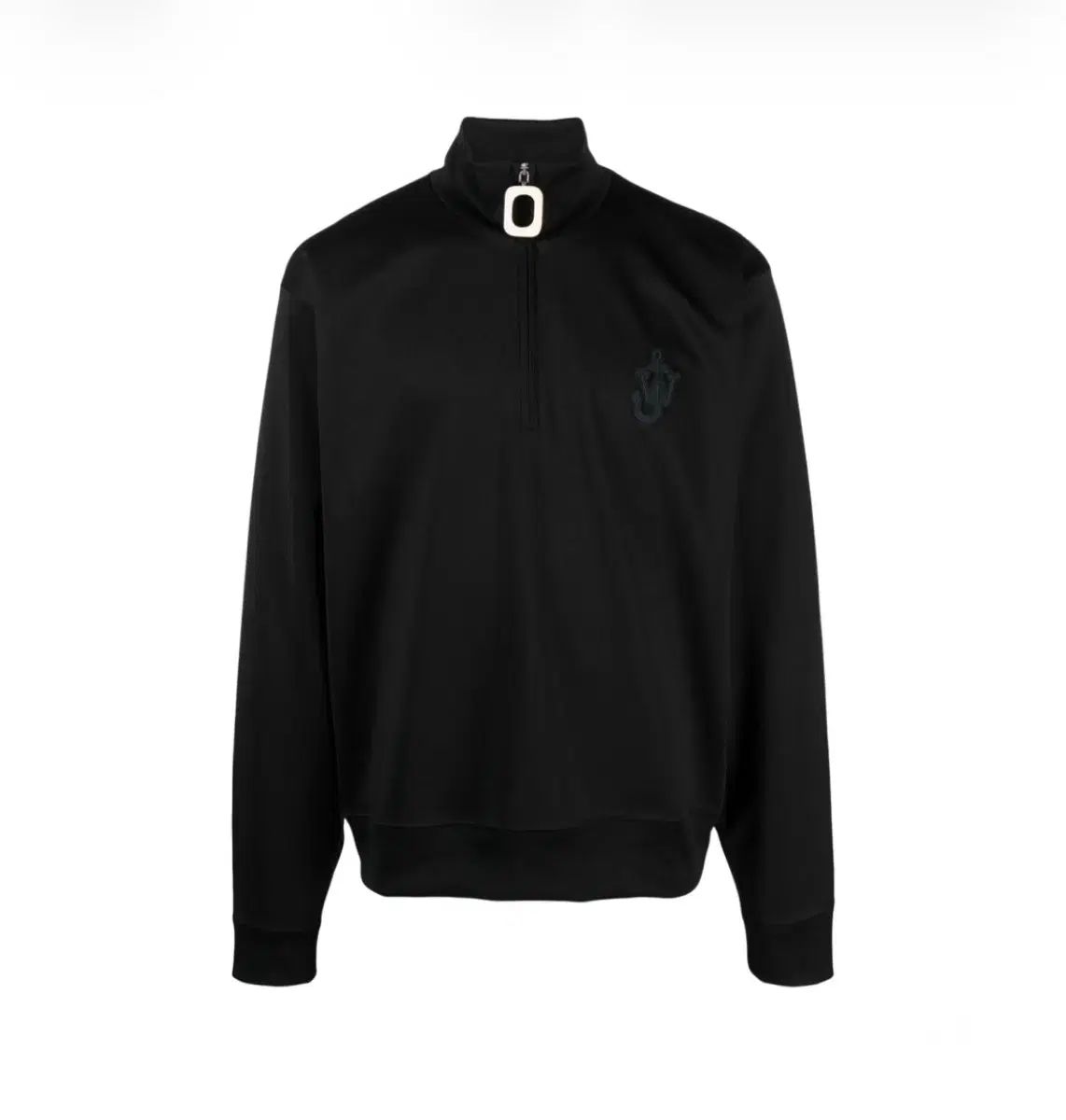 JW Kinloch Anderson (キンロックアンダーソン) ハーフジップアップ スウェット ブラック 新品 Lサイズ 定価48