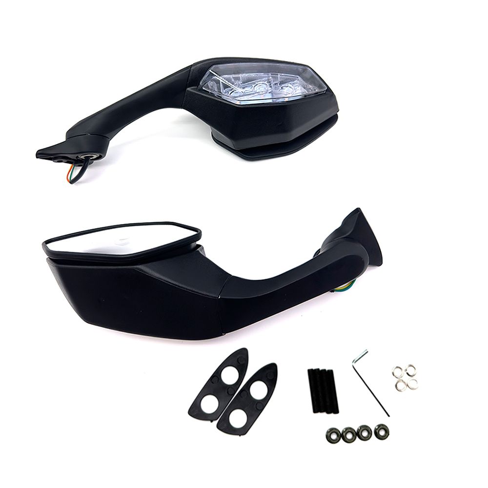 ヤマハ YZF-R1/R6 用 バックミラー LEDターンライト付き 2015-2024/2017-2022 10,494円