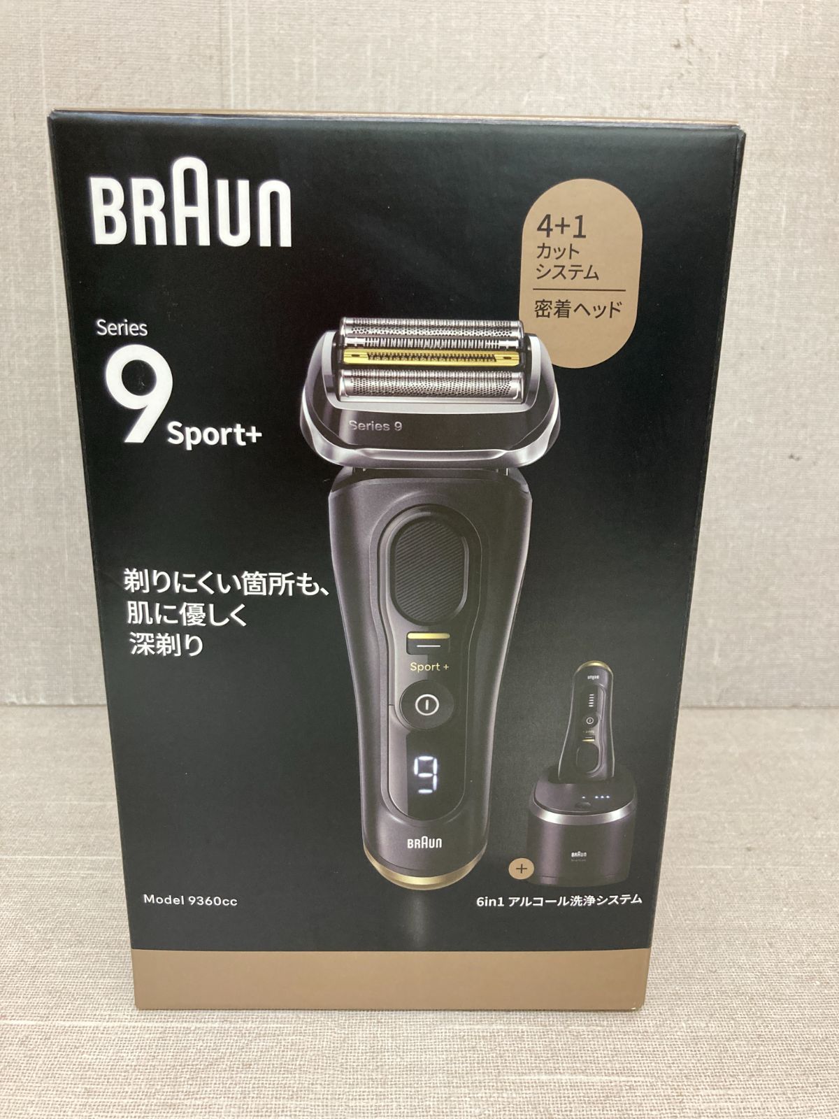 ◆未開封品　BRAUN Series9 Sport＋　Model 9360cc （RE0278）◆
