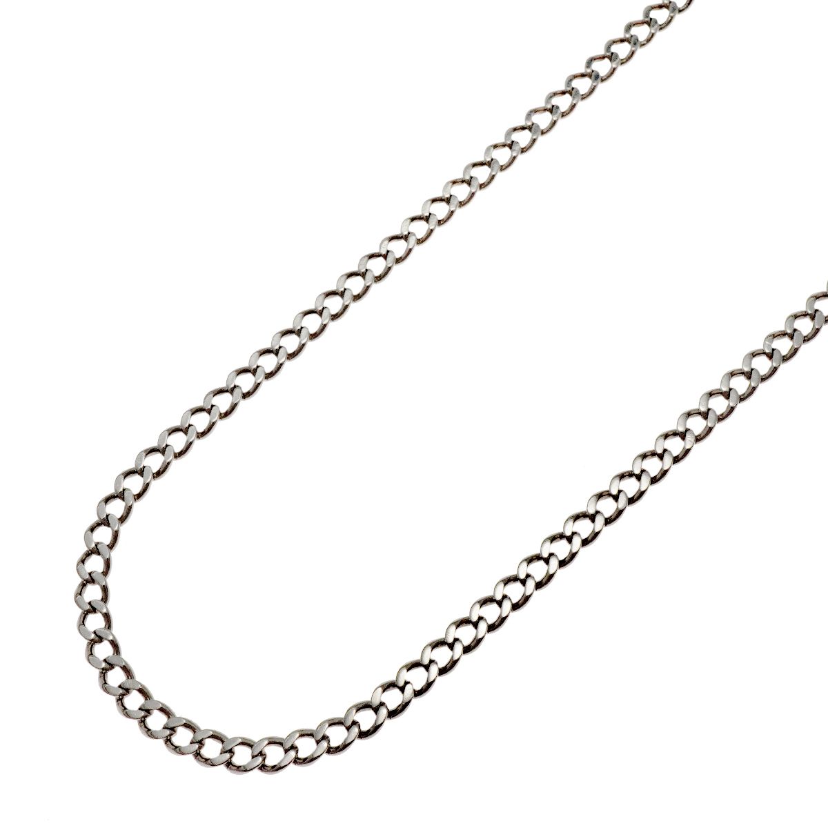 【6khg0067】喜平 ネックレス Pt850 プラチナ 2面 シングル 56.4cm 29.2g キヘイ【中古】メンズ レディース ユニセックス