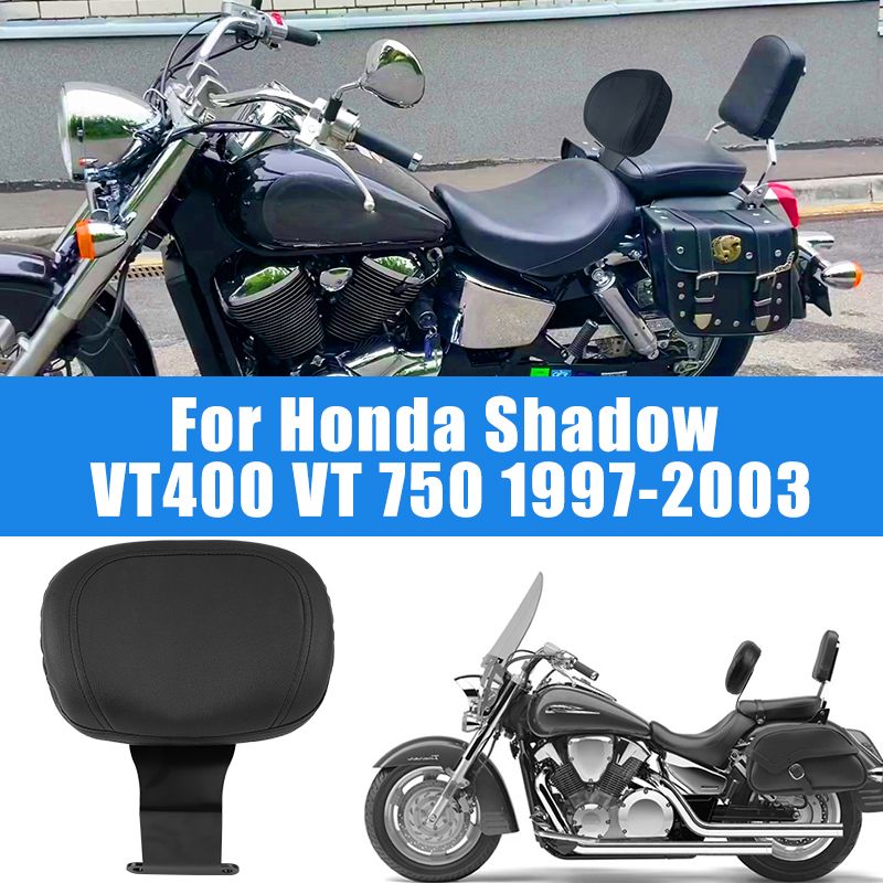 ホンダ シャドウ VT400/V750 1997-2003 用 フロントライダー バックレストパッド ブラック 11,256円