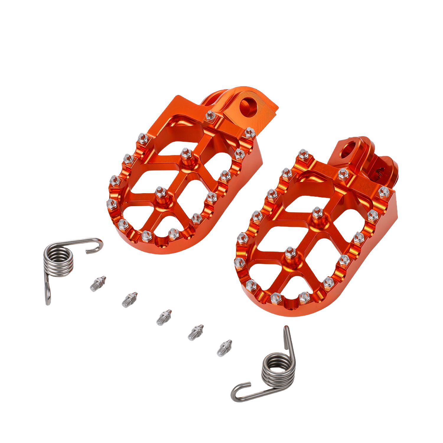KTM EXC 200/250/300/380/400/450/500/525/530 用 オフロードペダル フットペグ